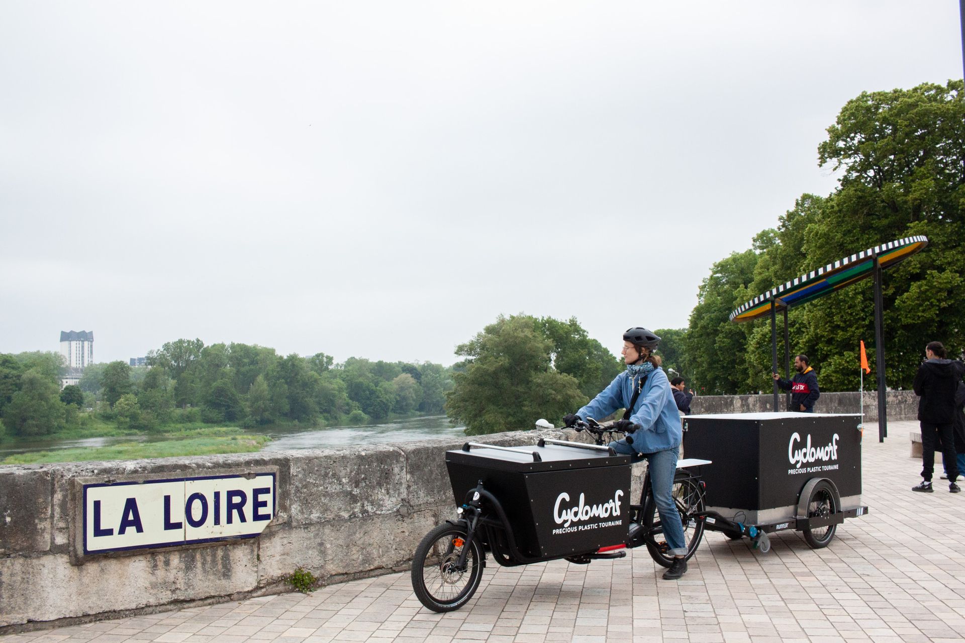 Atelier cyclomorf sur base Runner devant la Loire