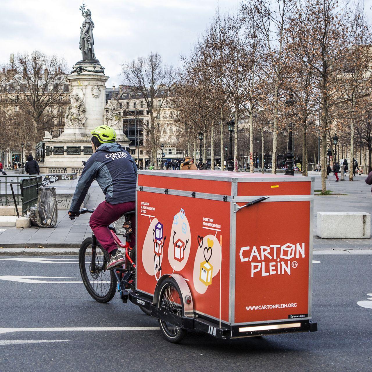 livraison carton plein avec Runner