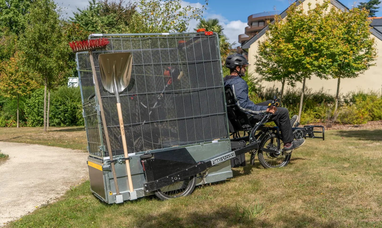 vélo cargo espaces verts