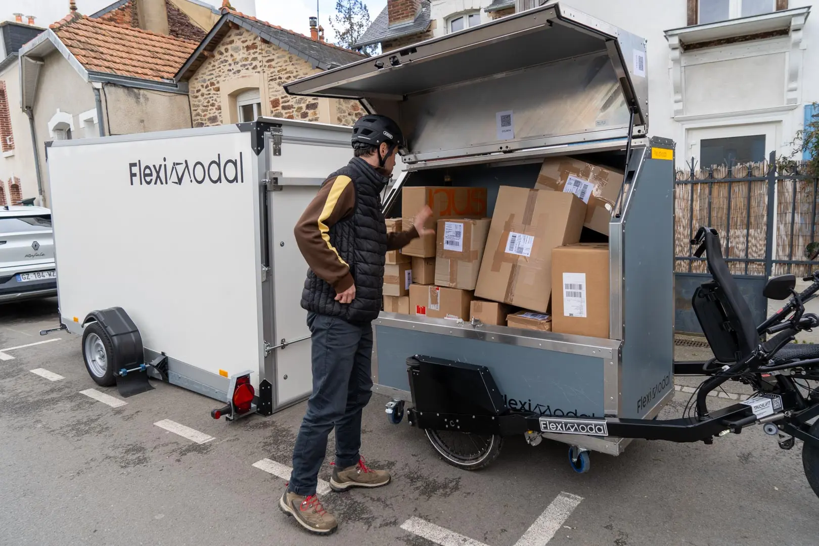 intermodalité logistique urbaine