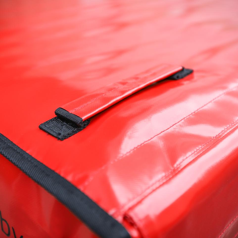 Red handles
