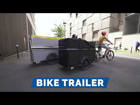 Vidéo remorque vélo Runner cyclo-logistique