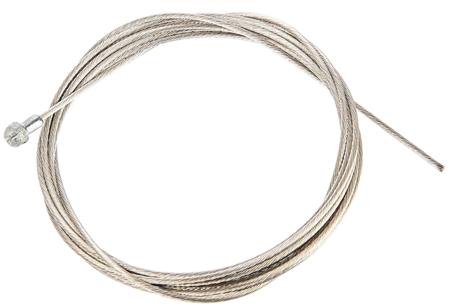 Short stainless steel brake cable