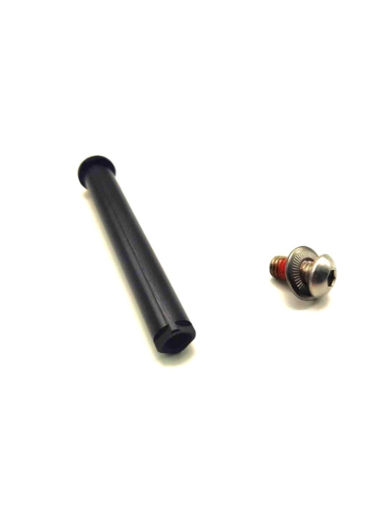 Hub axle + screw and washer