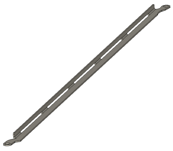 Connecting rod Folding beam