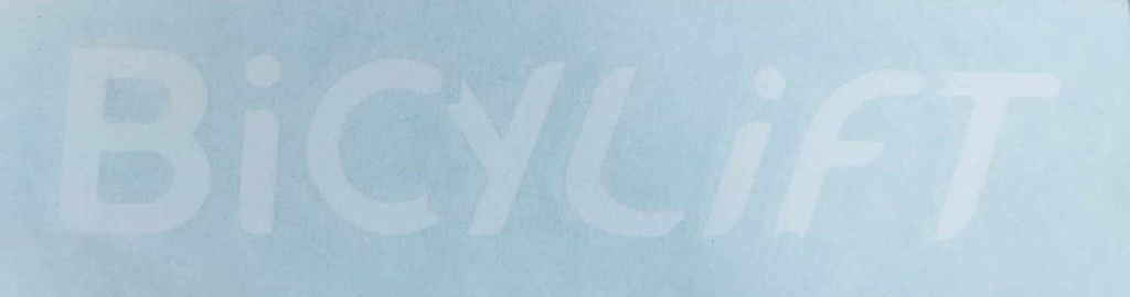 BicyLift logo sticker 