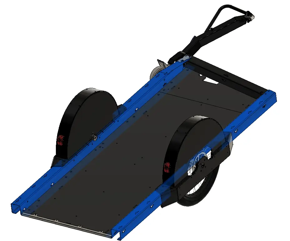 Runner frame profile preassembled