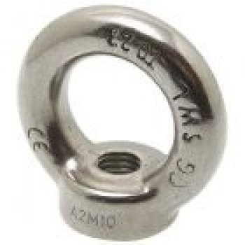 [ECR 6 Anneau In A2] ECROU A ANNEAU M6 (Inox A2)