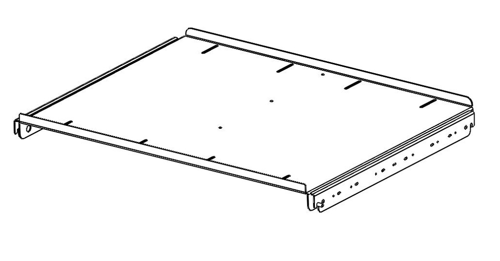 [ACM0002] Etagère coulissante (pour Rack à bacs et Workbox BicyLift)