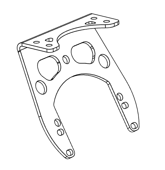 [TLX0126XA] Support cadenas ABUS