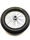 Trailer wheel with disc and Pick-up tire 