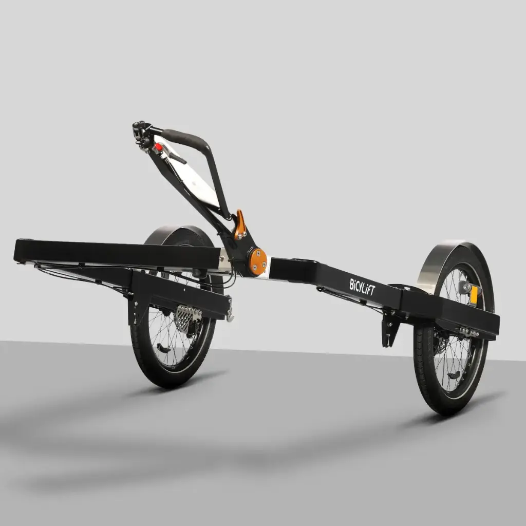 BicyLift trailer packed (Flash light)