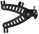 Frame hitch with clamps