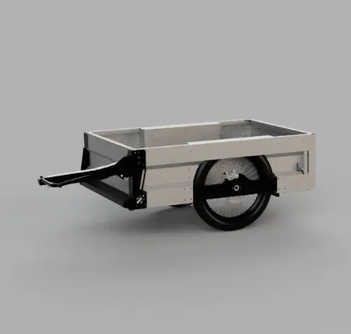 [R2S_1] Runner V2 Trailer (S, Fixed, closed back, Without wheel)
