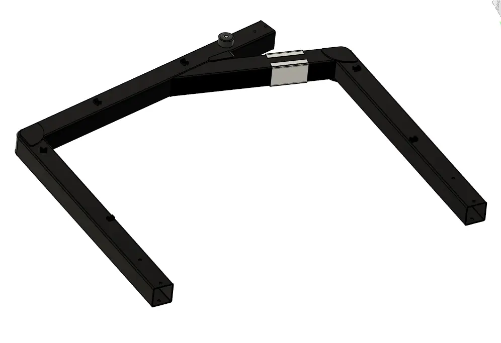 Bicylift frame with sheath supports
