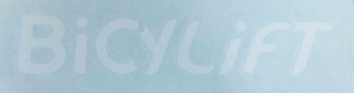 BicyLift Logo Sticker