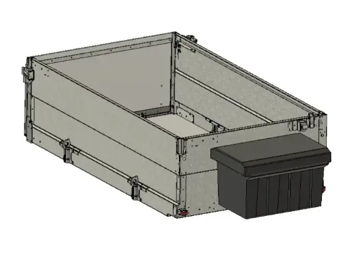 Kit caisse avant 30L pour Pickup Lift